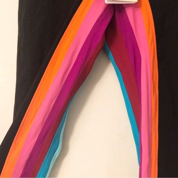 Colorful Striped Women's Leggings